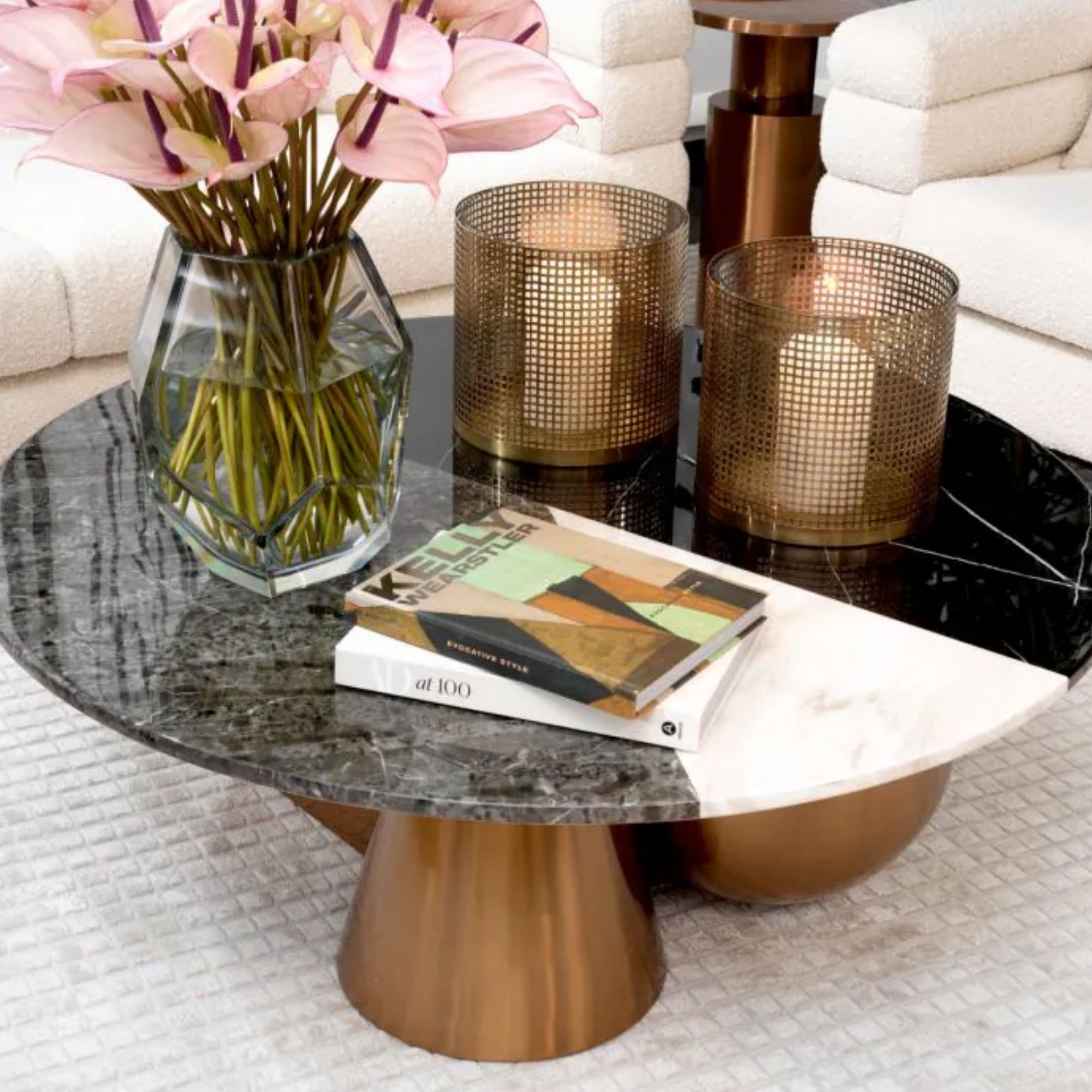 Tricolor Cocktail Table